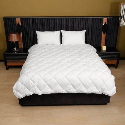 Çift Kişilik Beyaz Yün Yorgan ve 2 Adet Yün Yastık - Yorgan Atölyesi