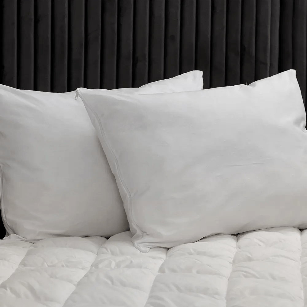 Çift Kişilik Beyaz Yün Yorgan ve 2 Adet Yün Yastık - Yorgan Atölyesi