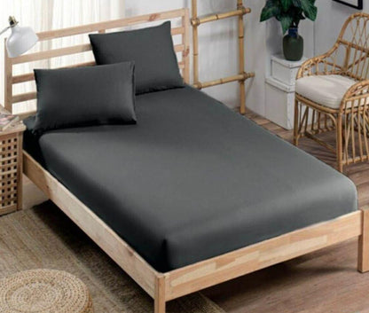 Çift Kişilik Ranforce Kumaş Lastikli Çarşaf ve Yastık Kılıfı Takımı - Yorgan Atölyesi