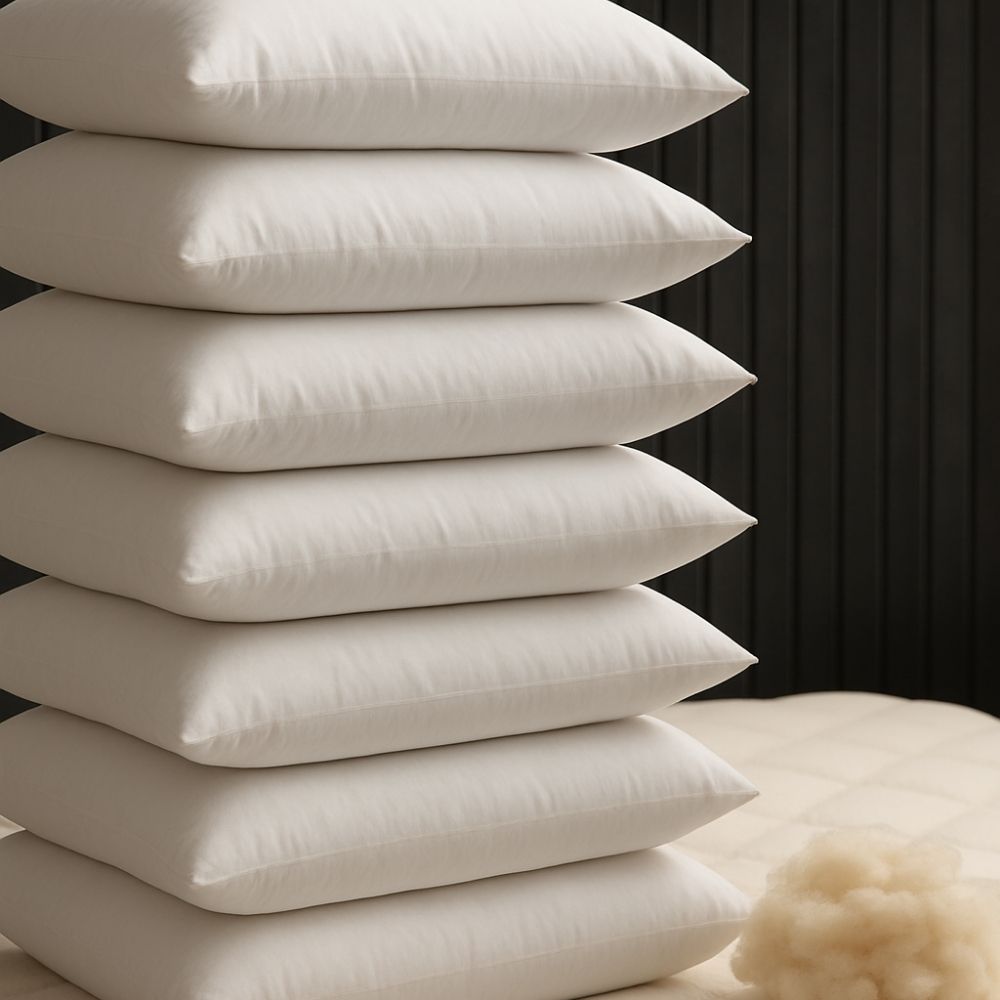 Doğal Kuzu Yünü Yastık – 6 Adet - Yorgan Atölyesi