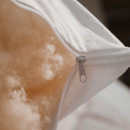 Tek Kişilik Bej Alez ve 1 Yastık - Yorgan Atölyesi