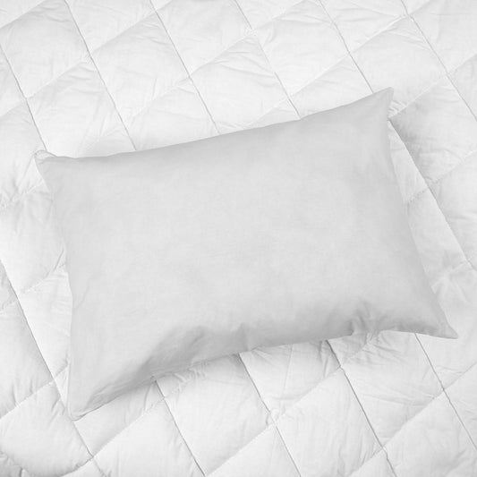 Tek Kişilik Beyaz Alez ve 1 Yastık - Yorgan Atölyesi