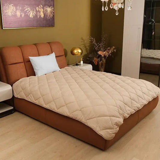 Tek Kişilik Çeyiz Paketi Bej – 3’lü Set - Yorgan Atölyesi