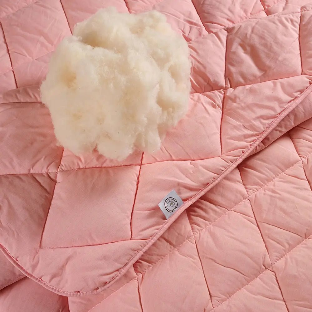 Tek Kişilik Çeyiz Paketi Pudra – 3’lü Set - Yorgan Atölyesi