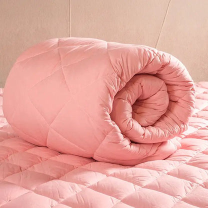 Tek Kişilik Çeyiz Paketi Pudra – 3’lü Set - Yorgan Atölyesi