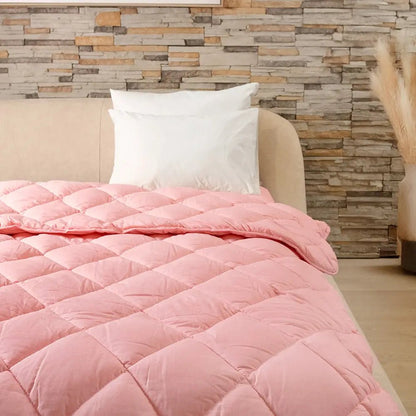 Tek Kişilik Çeyiz Paketi Pudra – 3’lü Set - Yorgan Atölyesi