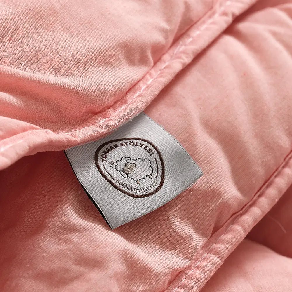 Tek Kişilik Çeyiz Paketi Pudra – 3’lü Set - Yorgan Atölyesi