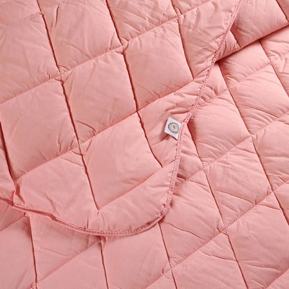 Tek Kişilik Pudra Yün Yorgan ve 1 Adet Yün Yastık - Yorgan Atölyesi